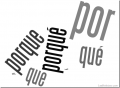 Reglas ortogrficas: Uso correcto de porqu, porque, por que y por qu