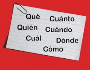 Pronombres interrogativos.
