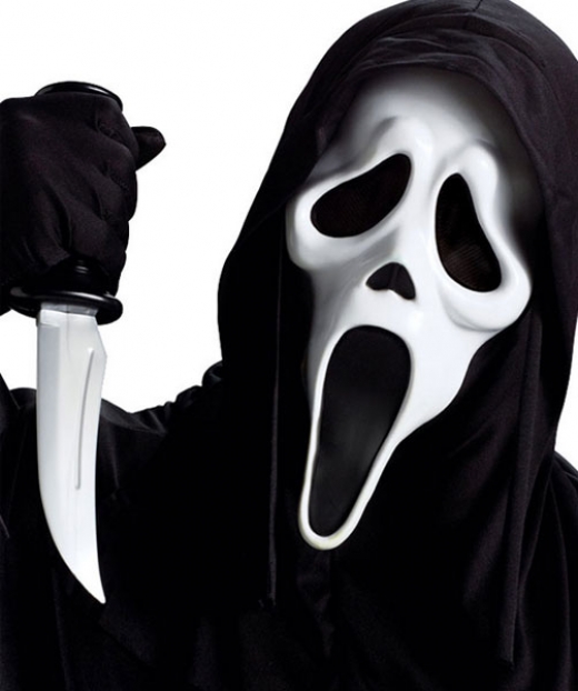 Muchas películas slasher son parodiadas, como Scream en Scary Movie Muchas películas slasher son parodiadas, como Scream en Scary Movie