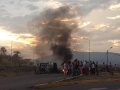 San Cristbal contina paralizada por protestas y barricadas 