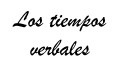  Tiempo verbal