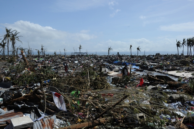 Devastacin en Filipinas tras paso del tifn Haiyan.