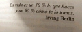 El principio del 90/10
