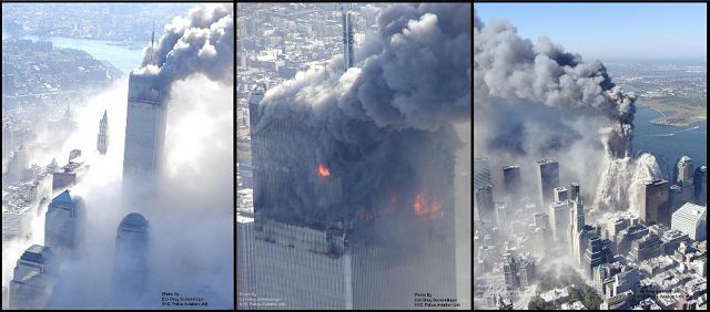 Imagenes del impacto.