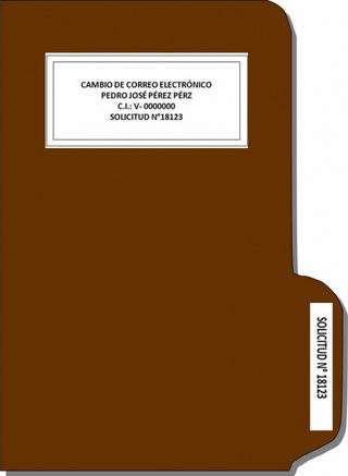 Pasos para el cambio de correo electrnico en Cadivi/Cencoex
