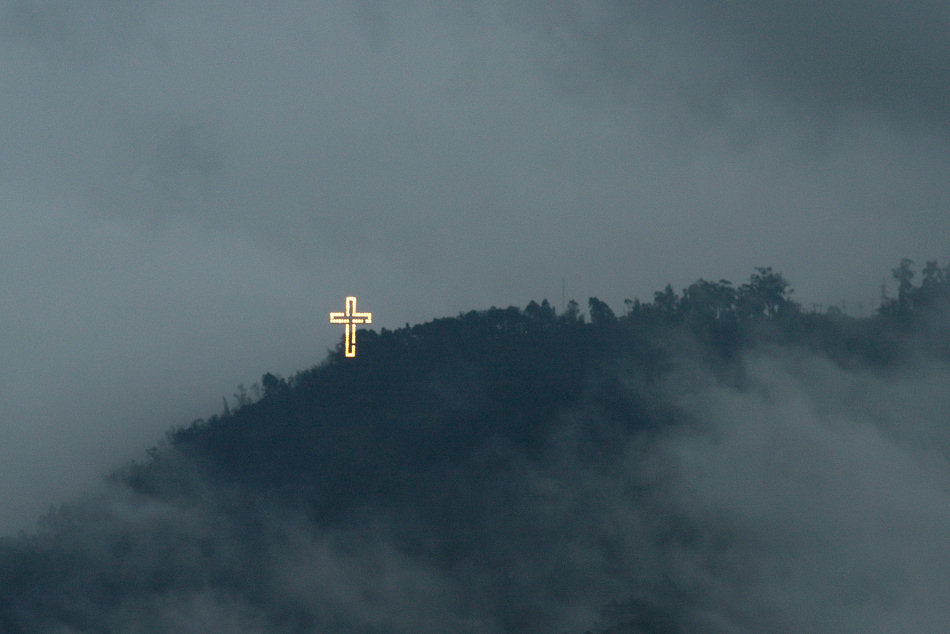 Vista de la Cruz del vila. 
