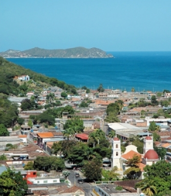 Poblado de Ro Caribe.