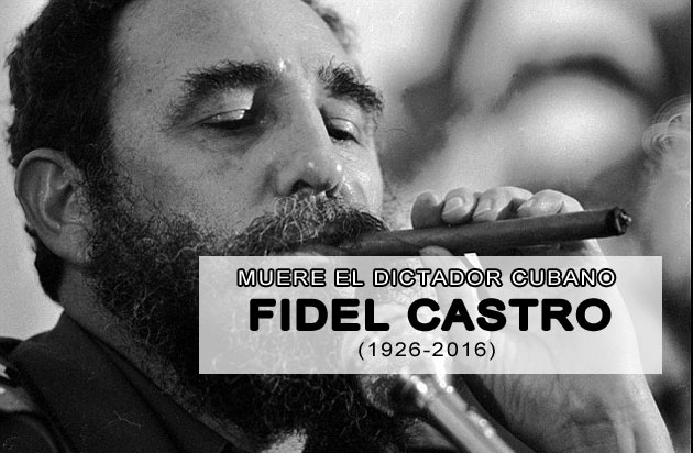 Fidel Castro, muerte de Fidel Castro