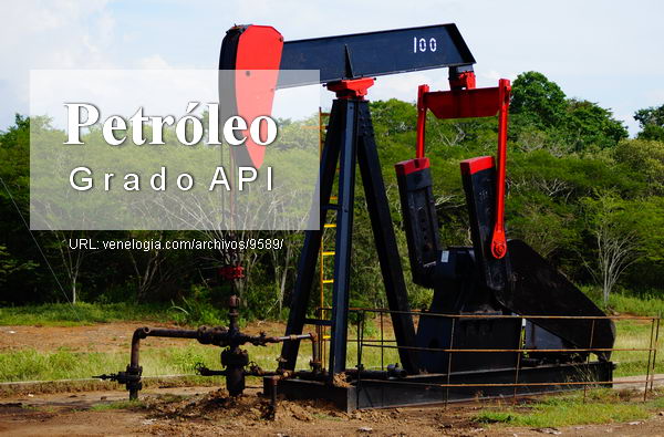 Tipos de Petrleo segn grado API, gravedad API