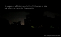 Apagones elctricos de 8 a 20 horas diarias (abril-mayo 2018)