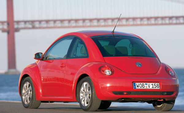Parte posterior del New Beetle