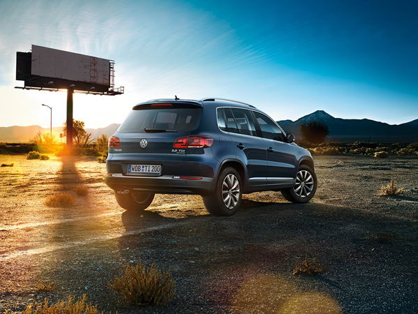 Parte posterior Nueva Tiguan 2013 Parte posterior Nueva Tiguan 2013