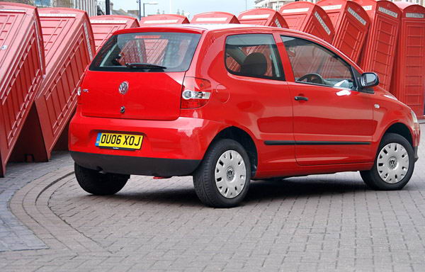Vista posterio Volkswagen Fox