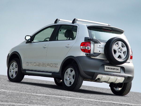 Vista posterior Volkswagen Crossfox