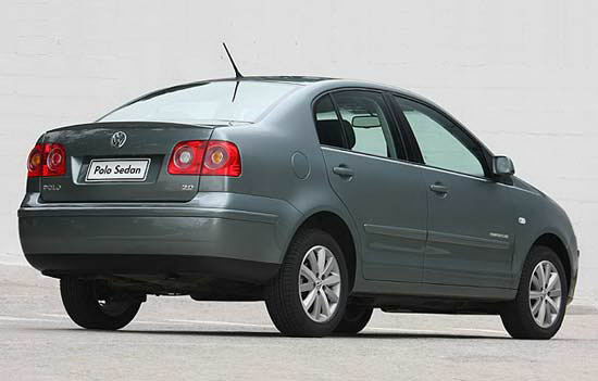 Parte posterior Volkswagen Polo
