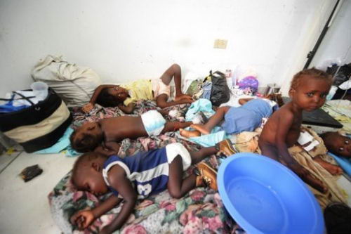 Nios de Hait (Foto: AFP)