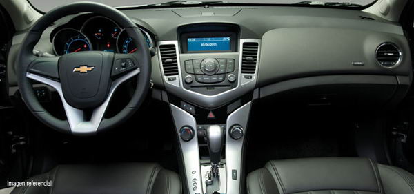 Interior del Chevrolet Cruze Interior del Chevrolet Cruze