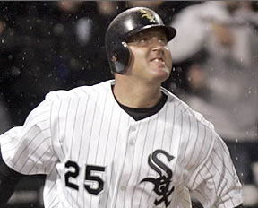 Leones del caracas, Filis de Filadelfia, Mundial de Bisbol 2006, 2005, 2004, Kelvim Escobar, Abraham Nez, Magallanes, Aguilas del Zulia, Billy Wagner, Aaron Fultz, Kenny Lofton, Jason Michaels, Bobby Abreu, Jimmy Rollins, Chase Utley, Pat Burrell, Ryan Howard, Ramn E. Martnez, Shane Victorino, Mike Lieberthal, Todd Pratt, David Bell, Michael Tucker, Toms Prez, Endy Chvez, Jim Thome, Brandon McCarthy, Mark Buehrle, Fernando Cabrera, beisbol norteamericano, serie mundial, Medias Blancas de Chicago vencieron por 10-4 a los Indios de Cleveland