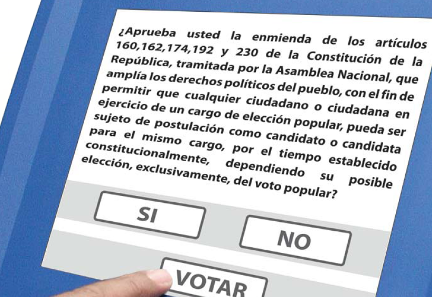 Cmo votar el 15 de febrero (2009) en el Referendo Consultivo