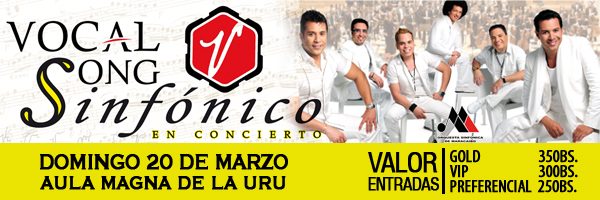 Por primera vez el sexteto unir sus melodiosas voces a los instrumentos de la Orquesta Sinfnica de Maracaibo.