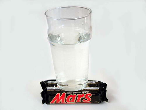 Fotografia de agua en Marte, agua en marte, water on mars, vida en marte