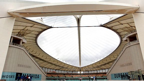 Fachada del Estadio Moses Mabhida 