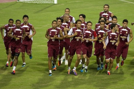 Entrenamiento de la Vinotinto para el juego amistoso con el campeón mundial Entrenamiento de la Vinotinto para el juego amistoso con el campeón mundial