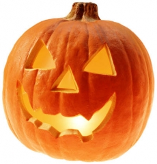 La calabaza por su forma y color da mucho de s a la hora de crear objetos originales, sobre todo en Halloween.
