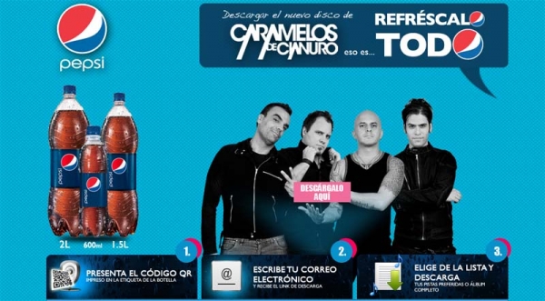 Pasos para descargar el nuevo CD a través de refrescalotodo.com Pasos para descargar el nuevo CD a través de refrescalotodo.com