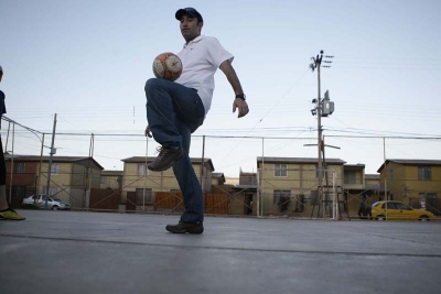 Carlos Barrios, el minero amante del fútbol Carlos Barrios, el minero amante del fútbol