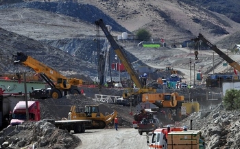 Excavaciones en la mina San Jos