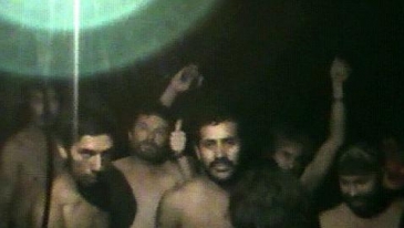 Mineros atrapados