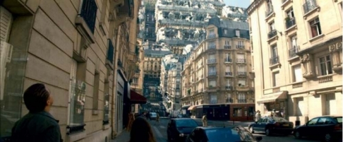 Escena de Inception Escena de Inception