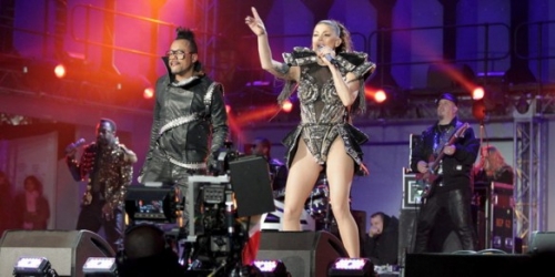 Black Eyed Peas fueron de los primeros en presentarse en la celebración inicial del Mundial Sudáfrica 2010 Black Eyed Peas fueron de los primeros en presentarse en la celebración inicial del Mundial Sudáfrica 2010