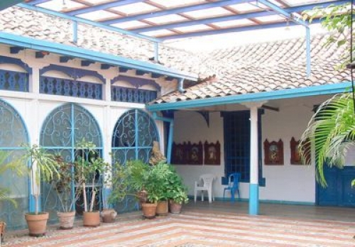 Casa colonial de Juan Flix Snchez donde funciona el Museo de los Andes.