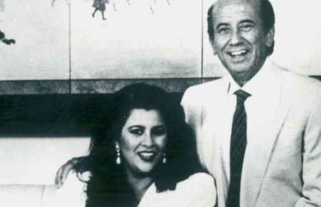 Cecilia Matos y Carlos Andrs Prez, en sus aos mozos