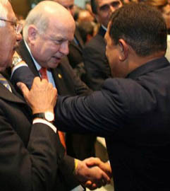 OEA, OAS, Hugo Chávez, José Miguel Insulza, RCTV, medios, información, libertad de expresión, censura, diplomatico, diplomacia, retorica, pendejo, politica exterior, diplomaticos de carrera, Comisión de Derechos Humanos, CIDH, libertad de prensa, velo informativo, autocensura, Venezuela