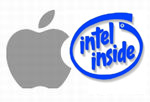Apple implementara procesadores Intel a partir de 2006, procesadores Intel para Apple, Macintosh, microprocesadores Intel, comprar computadoras, Pentium IV, PowerPC, Motorola, Apple Computer, Intel para Apple