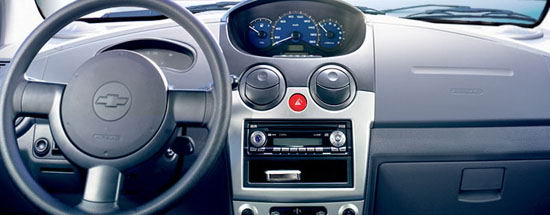 Interior del Chevrolet Spark, Interior del Chevrolet Matiz