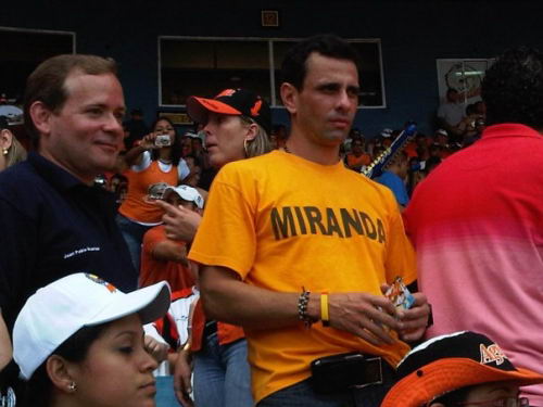Concejal de Maracaibo, Juan Pablo Guanipa, Gobernador de Miranda, Enrique Capriles Radonski
