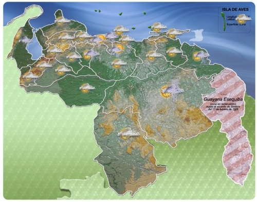 Pronstico de lluvias en el pas para el 15 de noviembre. Imagen de INAMEH