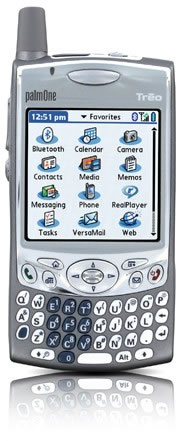 Palm Treo 650 Smartphone con Bluetooth, Palm Treo 650, telefono celular GSM, PalmOne Treo, 600, 610, 650, 700, Palm Latinoamrica, corporativo, push-mail, Blackberry, PDA, Movistar, Movilnet