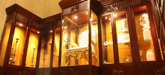 En el museo se exhibe la silla en la que se sentó el papa Juan Pablo II durante su visita al Zulia en 1985 En el museo se exhibe la silla en la que se sentó el papa Juan Pablo II durante su visita al Zulia en 1985