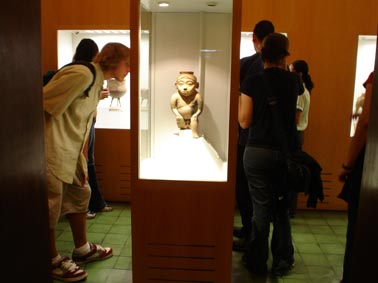 Sala de exhibicin del Museo Antropolgico de Quibor