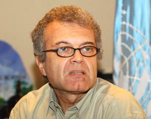 Alfredo Missair, representante de la FAO