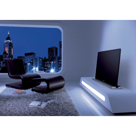 Habitacin con el televisor Modelo KDL-46NX715