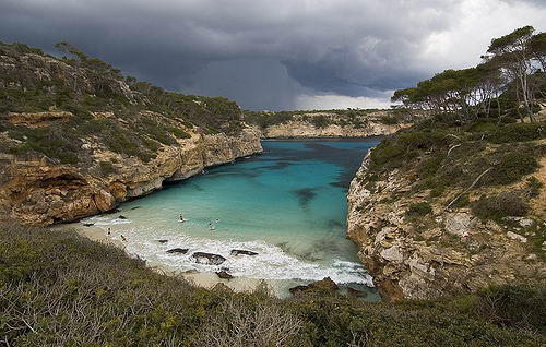 Vista panormica de playa 