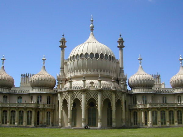 Vista del Royal Pavilion en Brighton Inglaterra