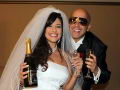 Franco Bellomo y Kerly Ruiz se casaron en Las Vegas