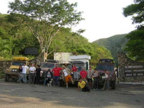 Estacionamiento Parque Minas de Aroa